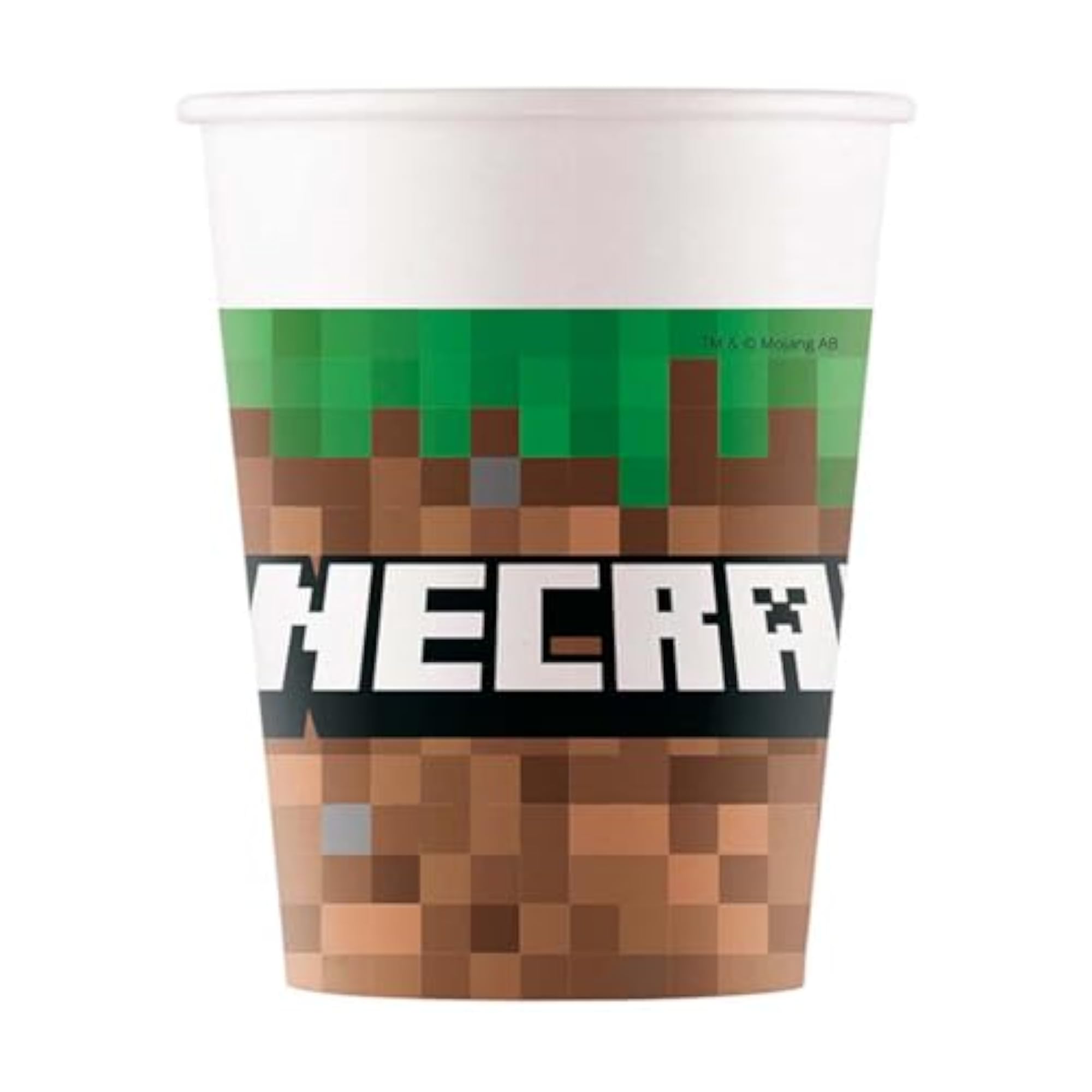 Minecraft Paper Cups - Fun Party Supplies